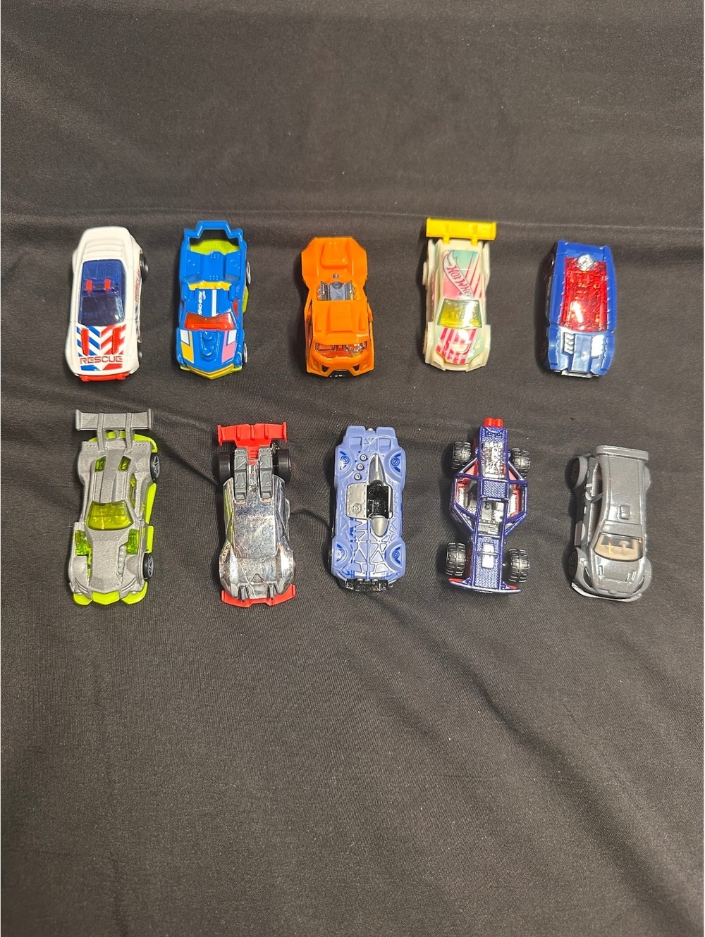 Hot Wheels Assorted Toy Cars Lot of 10 lot 14